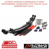 OUTBACK ARMOUR SUSPENSION KIT REAR (EXPEDITION) FITS TOYOTA HILUX GEN 8 15+